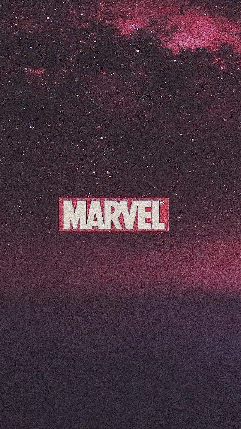 800x1422 Marvel, logo, marvel logo, pink, purple, red, retro, HD phone wallpaper