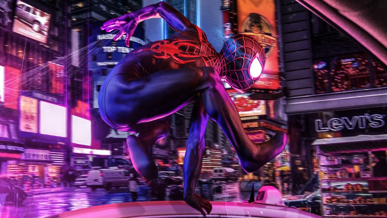 1333x750 Wallpaper Spider Man 3 d Illustration, Background Free Image