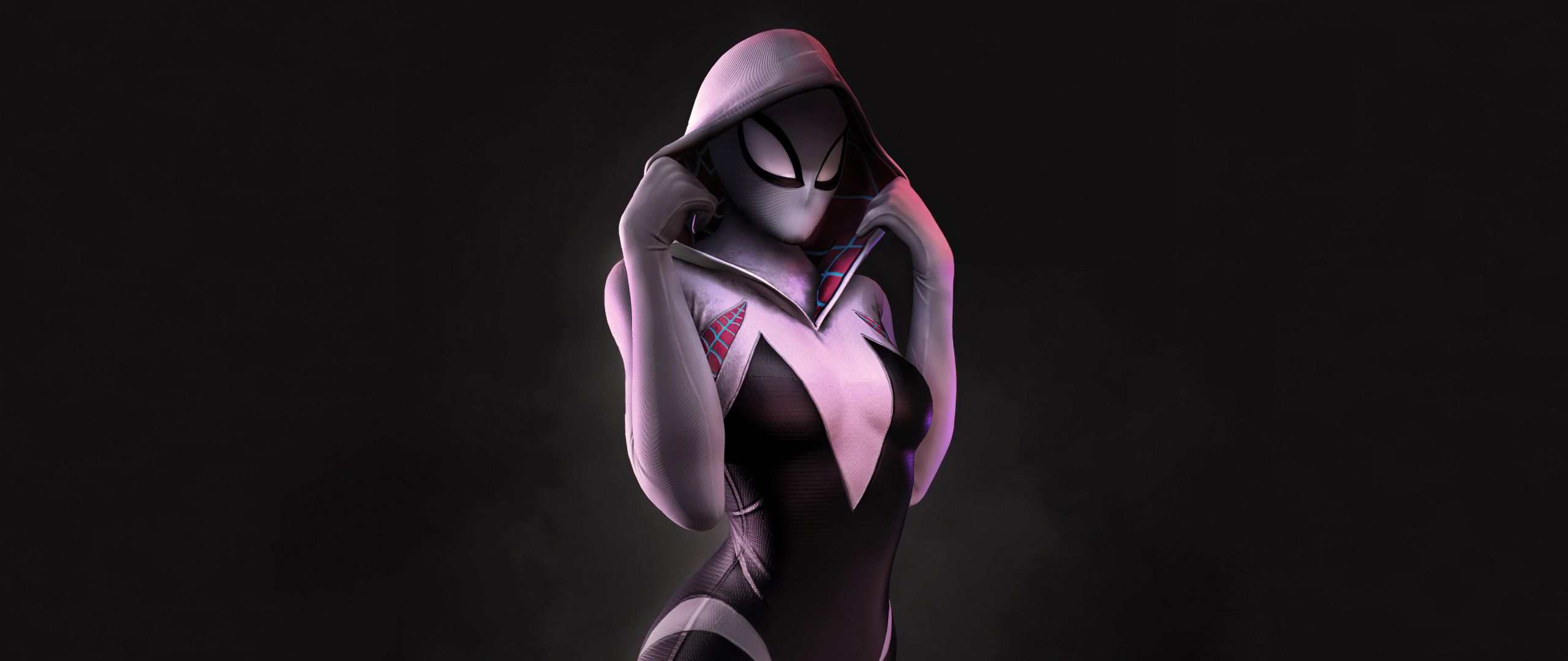 2560x1080 Spider Gwen Wallpaper 4K, Marvel Superheroes, Gwen Stacy
