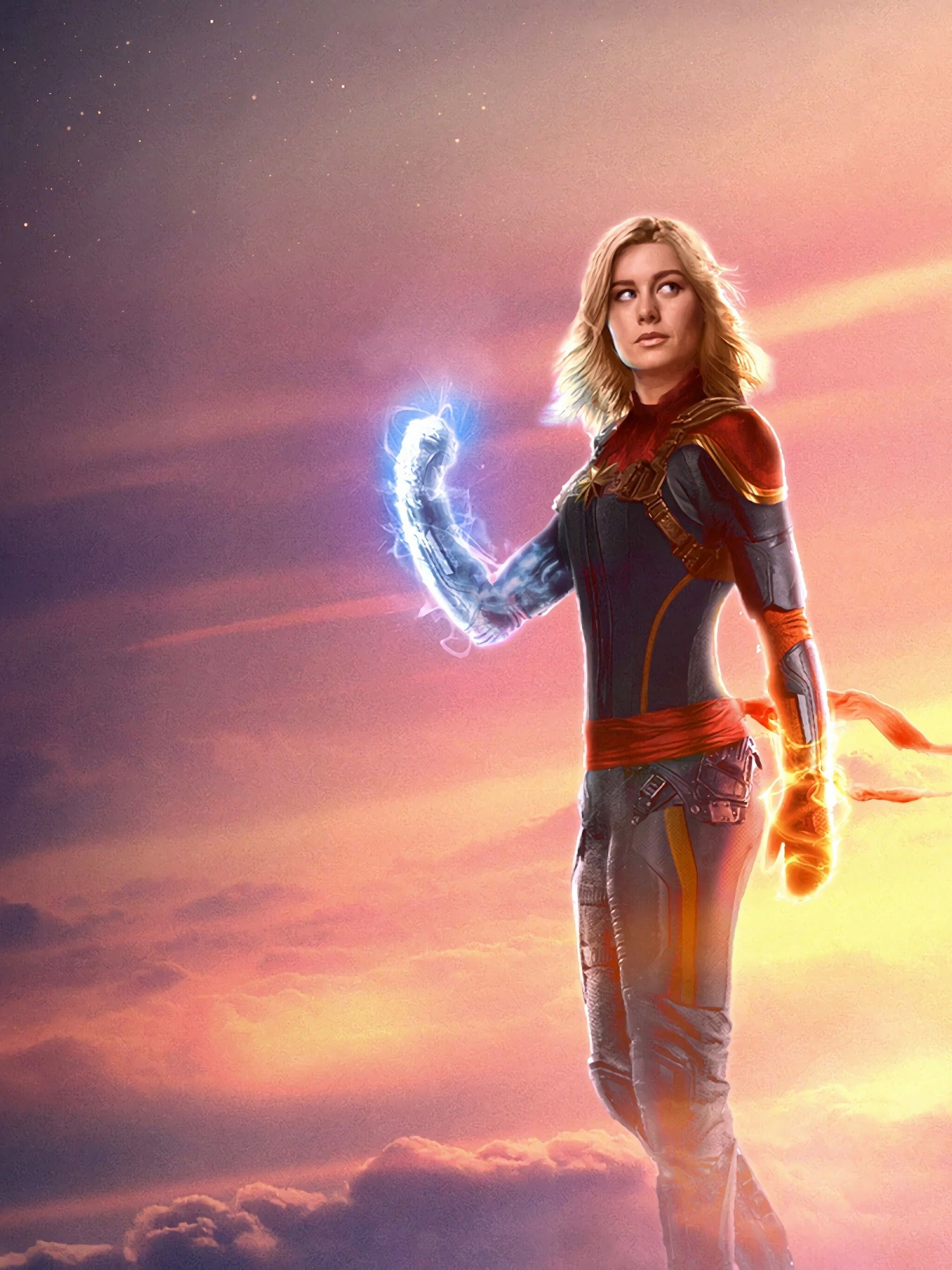 2048x2732 Captain Marvel Wallpaper