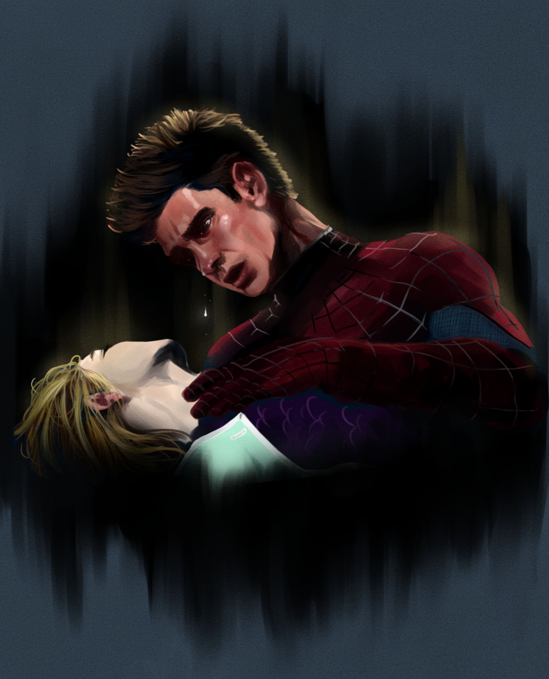 1920x2374 The Night Gwen Stacy Died [OC]