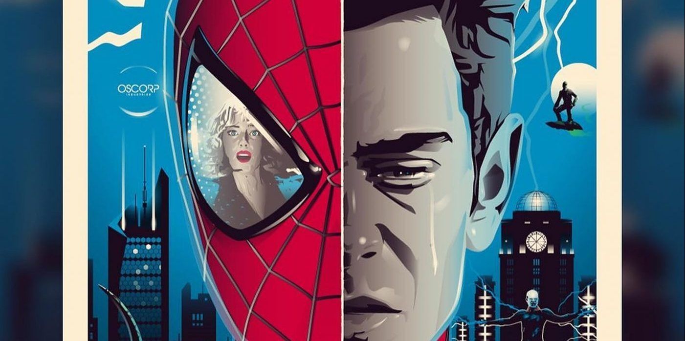 1401x698 Amazing Spider Man Fan Poster Shows Peter's Trauma Over Losing Gwen
