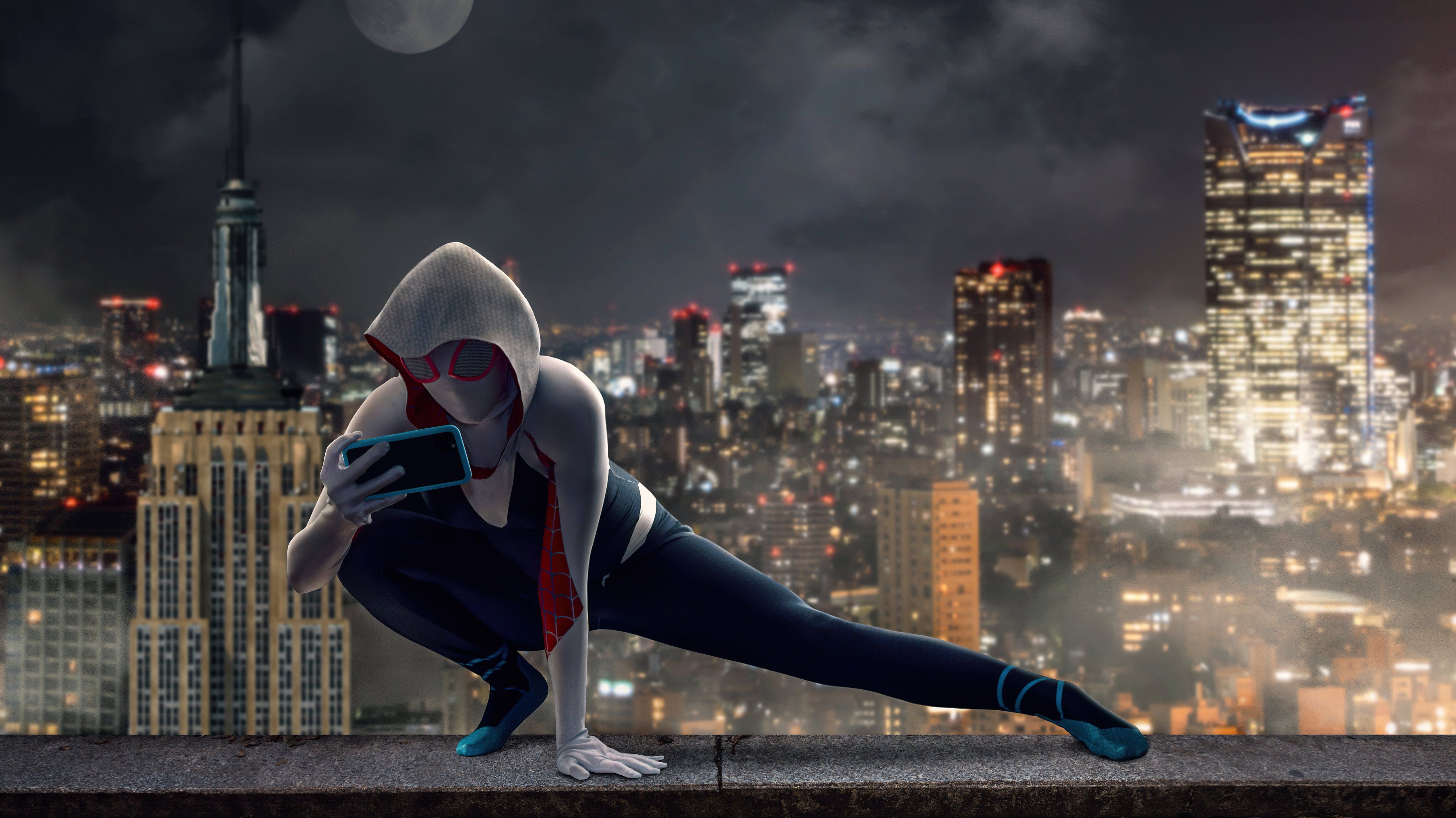 5120x2880 Spider Gwen Spider Man No Way Home Wallpaper 4K for Desktop