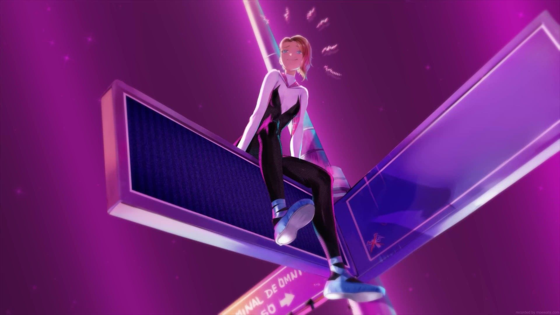1920x1080 Gwen Stacy Live Wallpaper, Animated Wallpaper