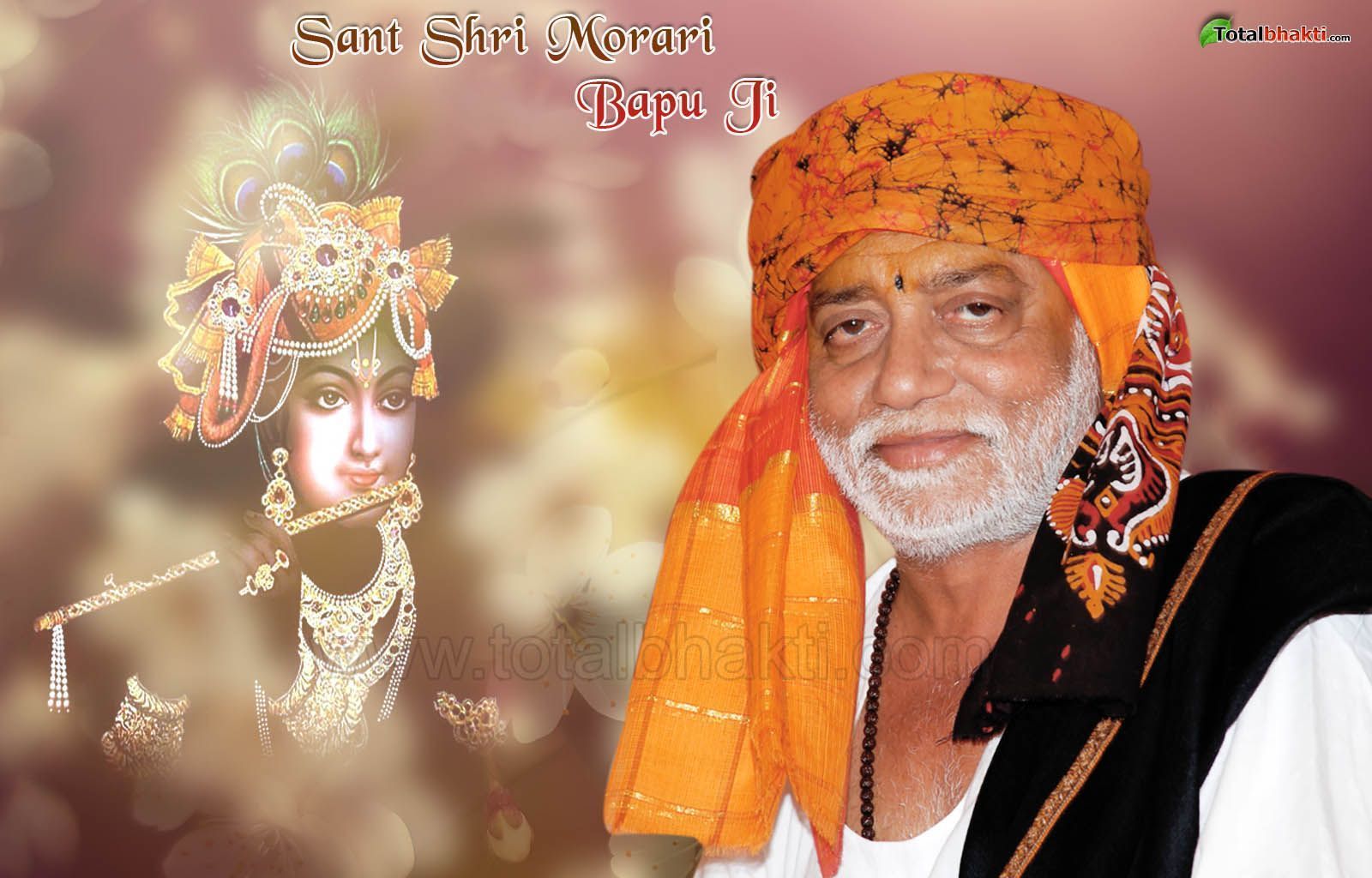 1600x1024 Morari Bapu Wallpaper