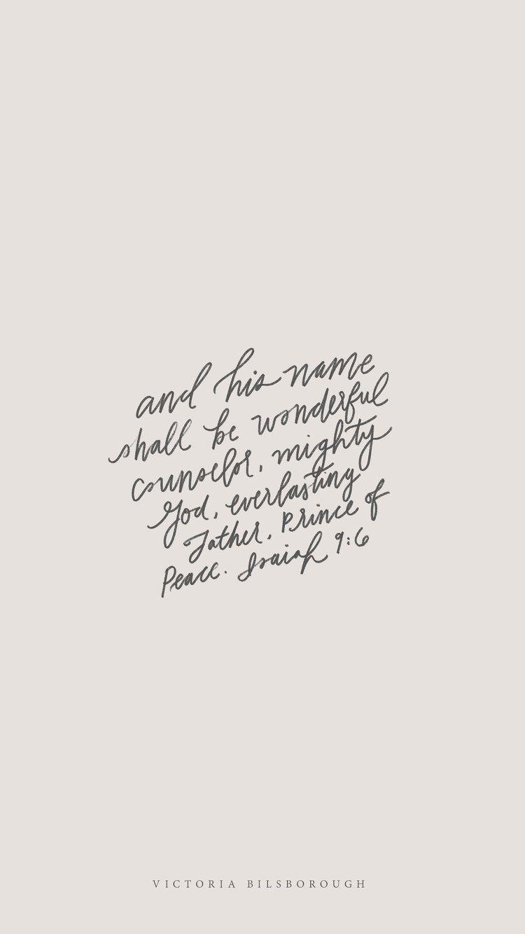 750x1333 Christmas Wallpaper With Words