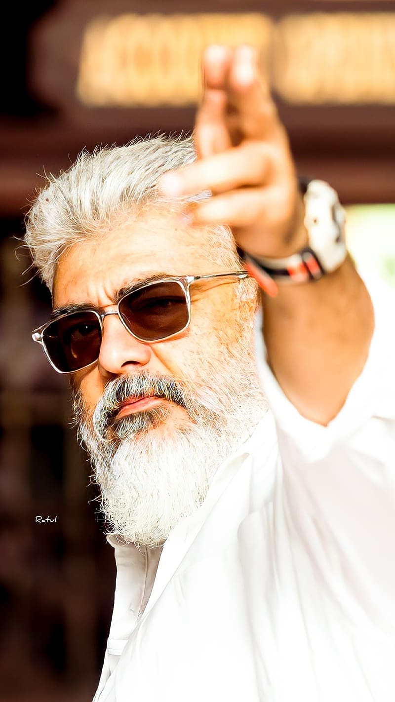 800x1422 Thala Ajith, Blur Background, actor, south indian, thunivu movie, HD phone wallpaper