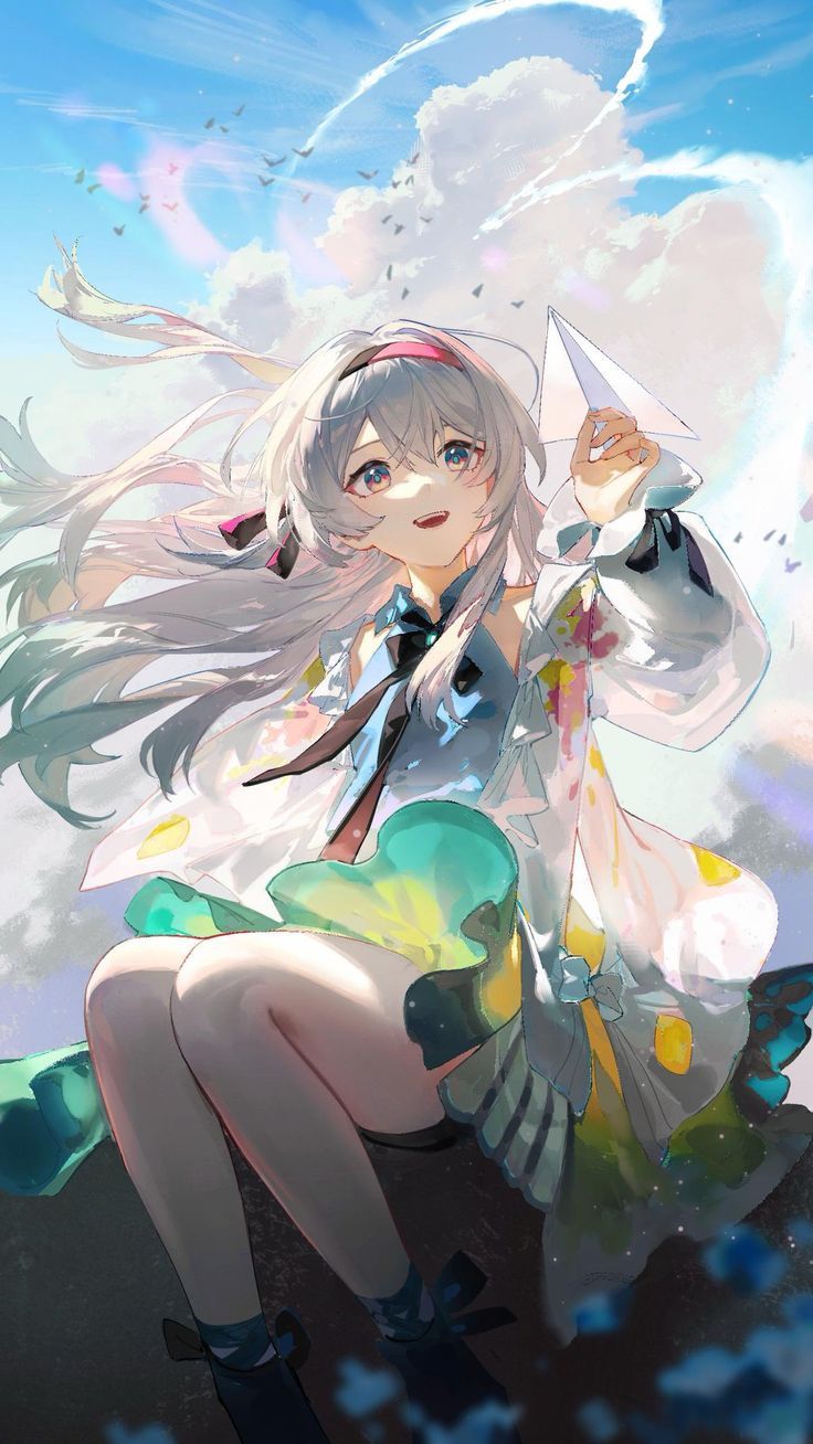 736x1308 Firefly background anime. Firefly hsr splash art, Firefly hsr wallpaper, Anime art