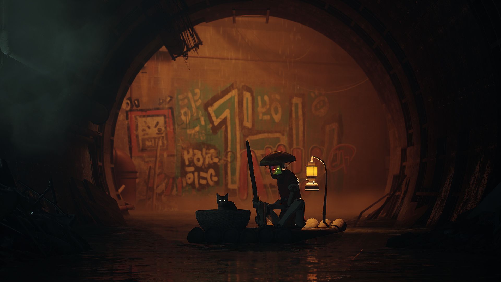 1920x1080 Stray (Game) Wallpaper