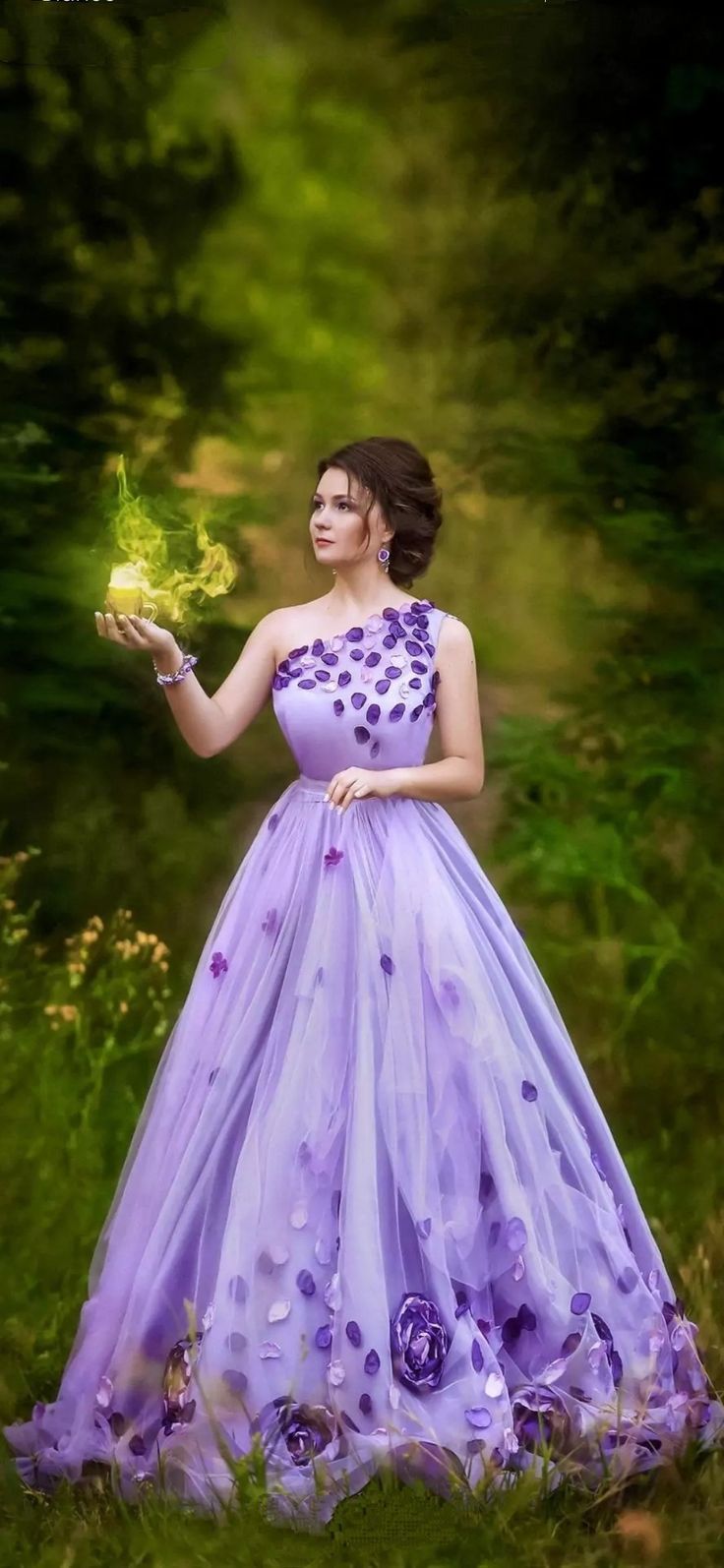736x1594 Colored wedding gowns. Wallpaper dress, Purple long dress, A purple dress