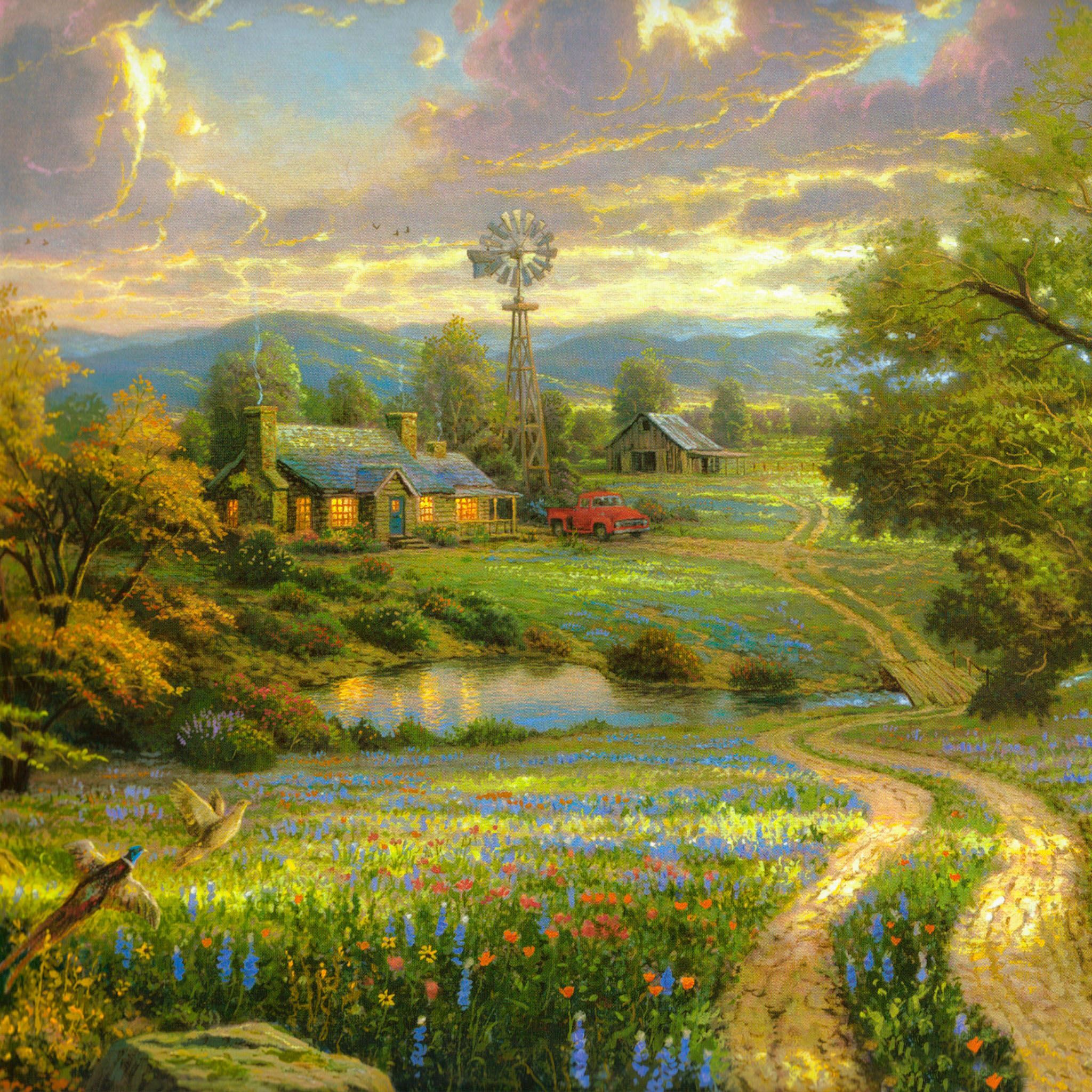 2048x2048 Country Living by iPad Air Wallpaper Free Download