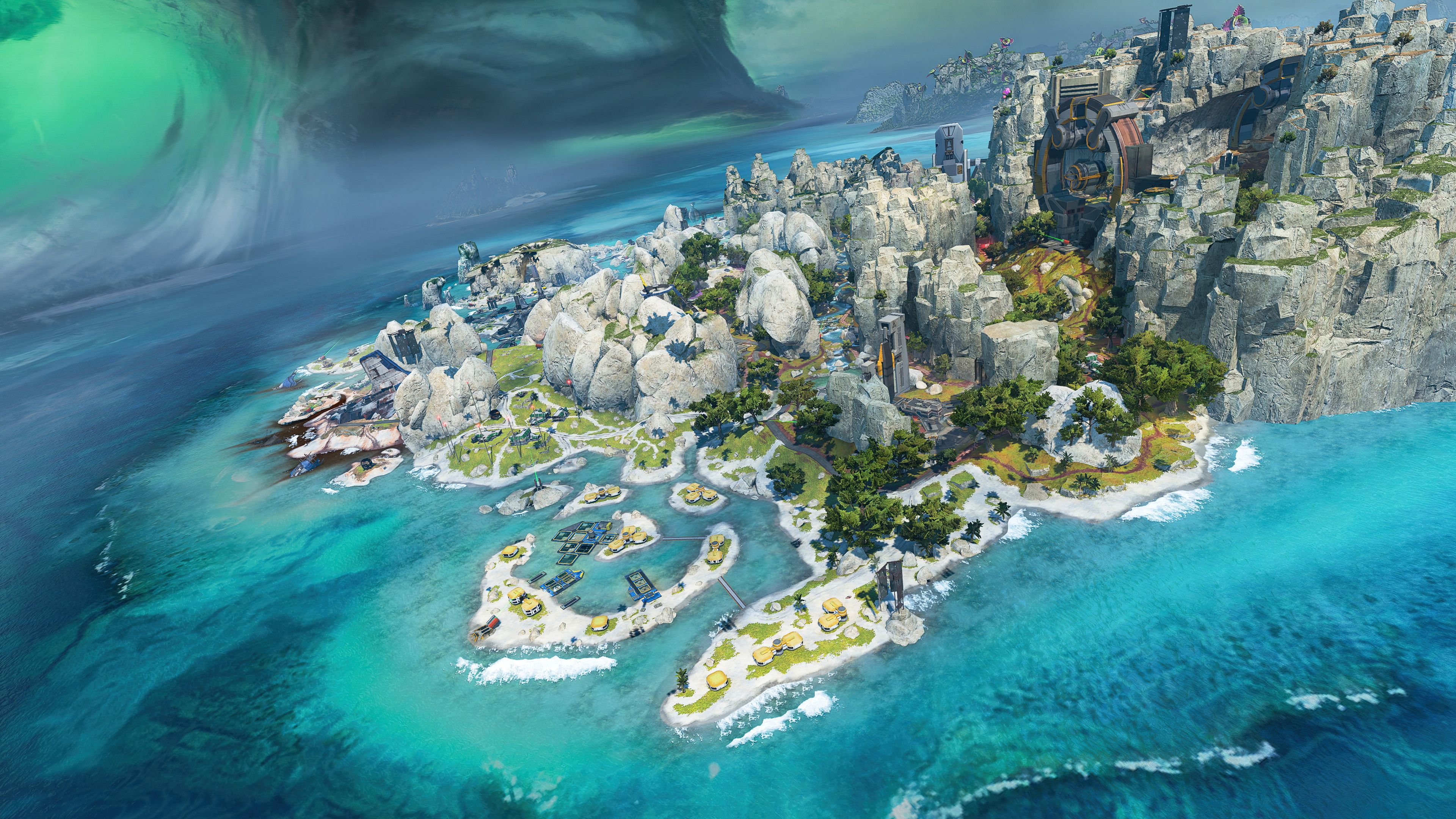 3840x2160 Apex Legends S11 Island Map Wallpaper 4K PC Desktop e