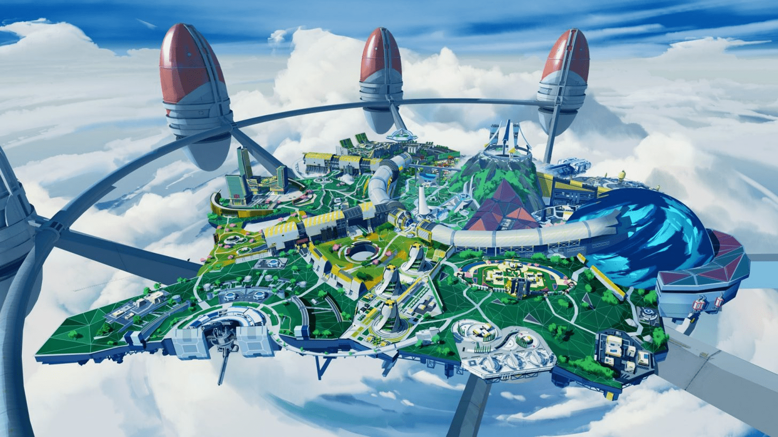 1600x900 Apex Legends Olympus map guide. Rock Paper Shotgun