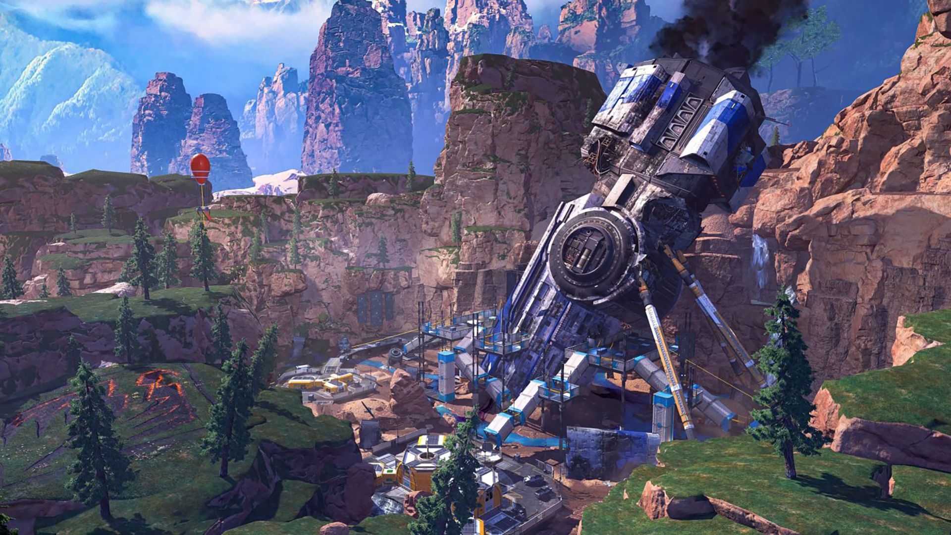 1920x1080 Apex Legends Season 8 map: New drop zones, explosive holds, and more