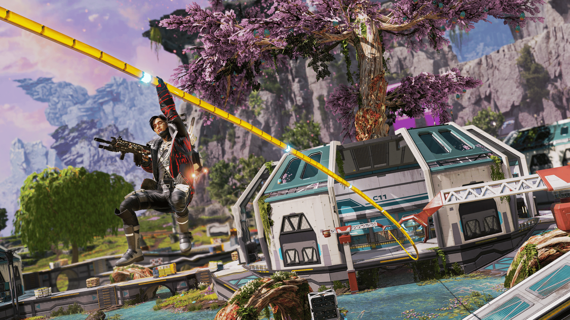 1920x1080 Apex Legends New Map Broken Moon and Catalyst's Abilities Shown Off in New Trailer