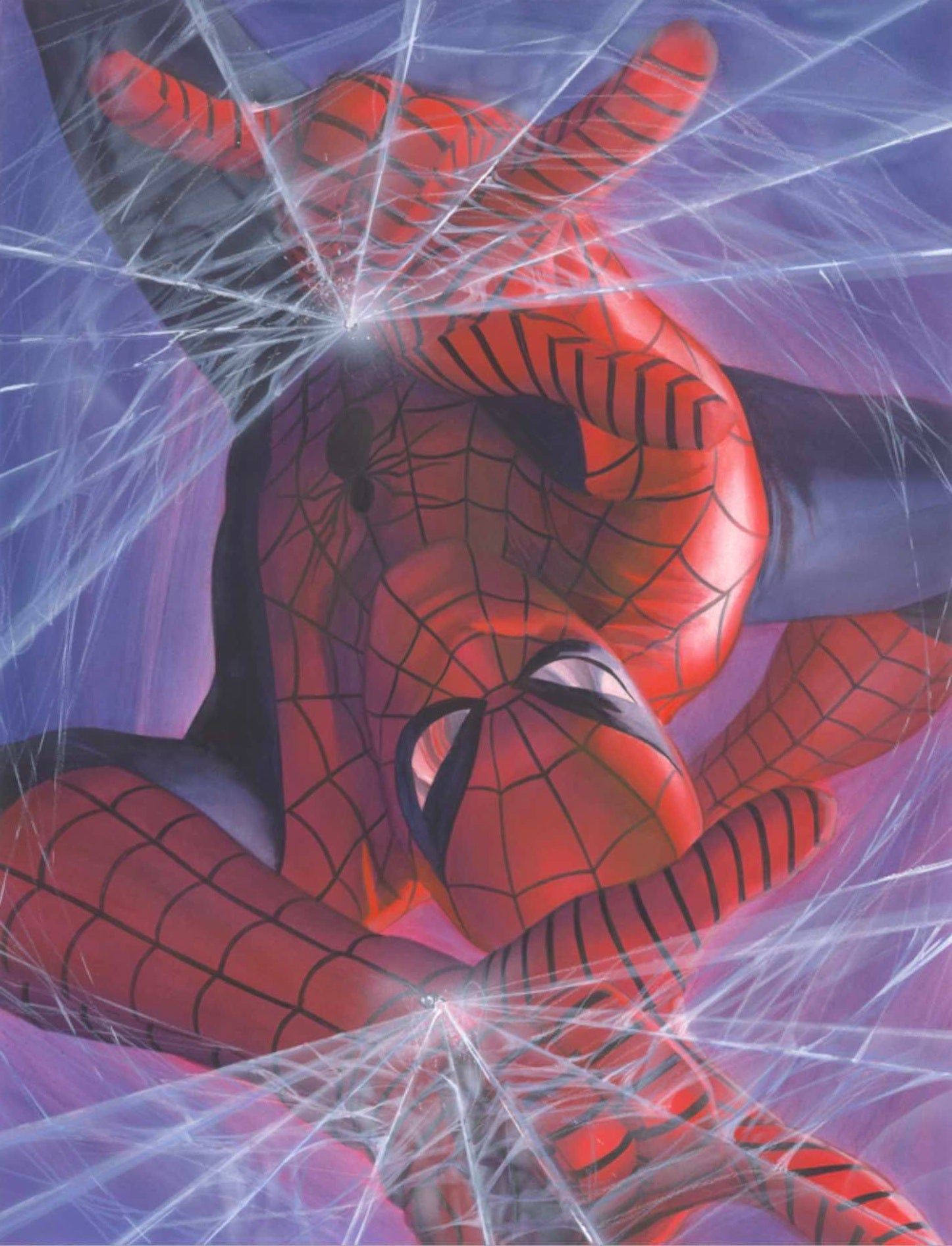 1446x1892 Marvelocity Spider Man Alex Ross SIGNED Limited Edition Giclee Print O
