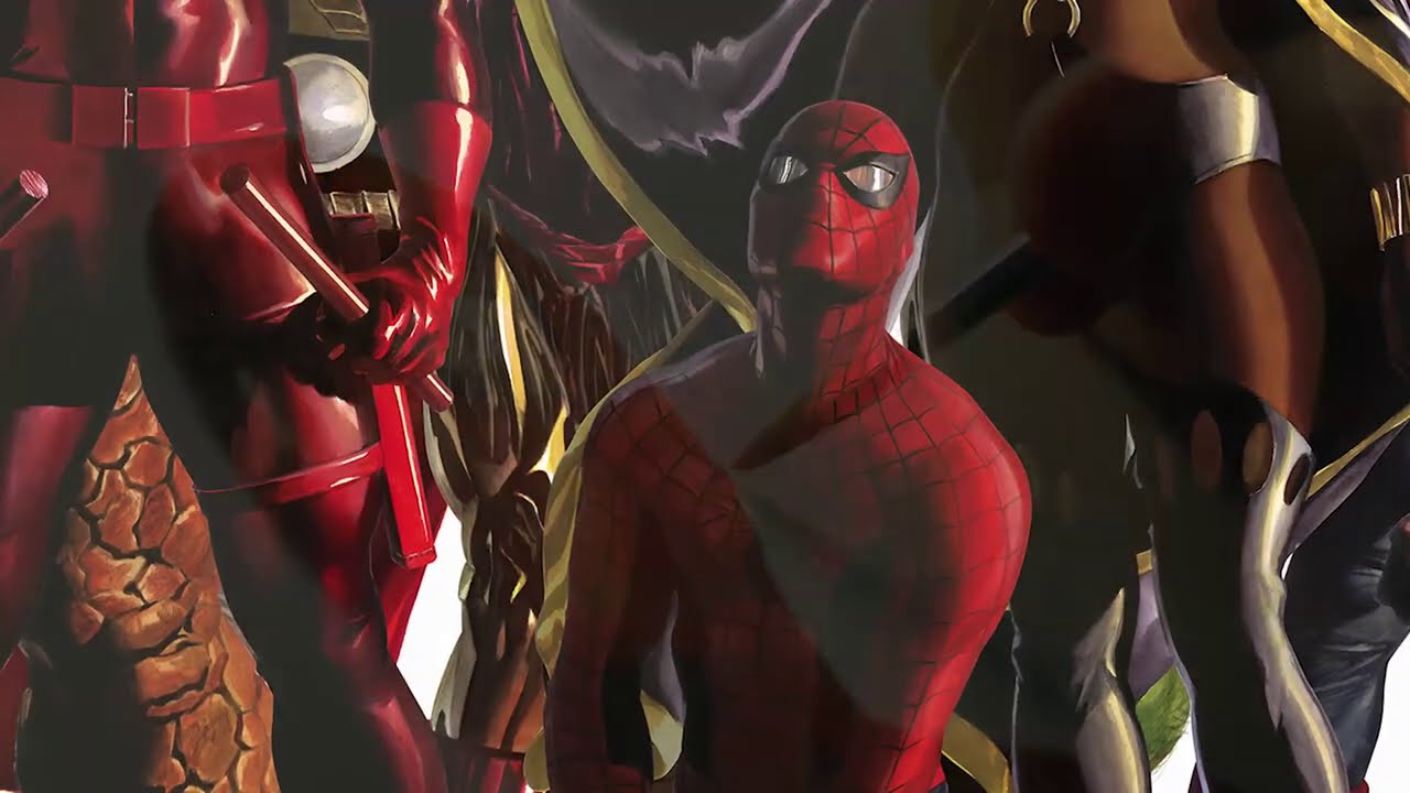 1280x720 Alex Ross Paints Spider Man