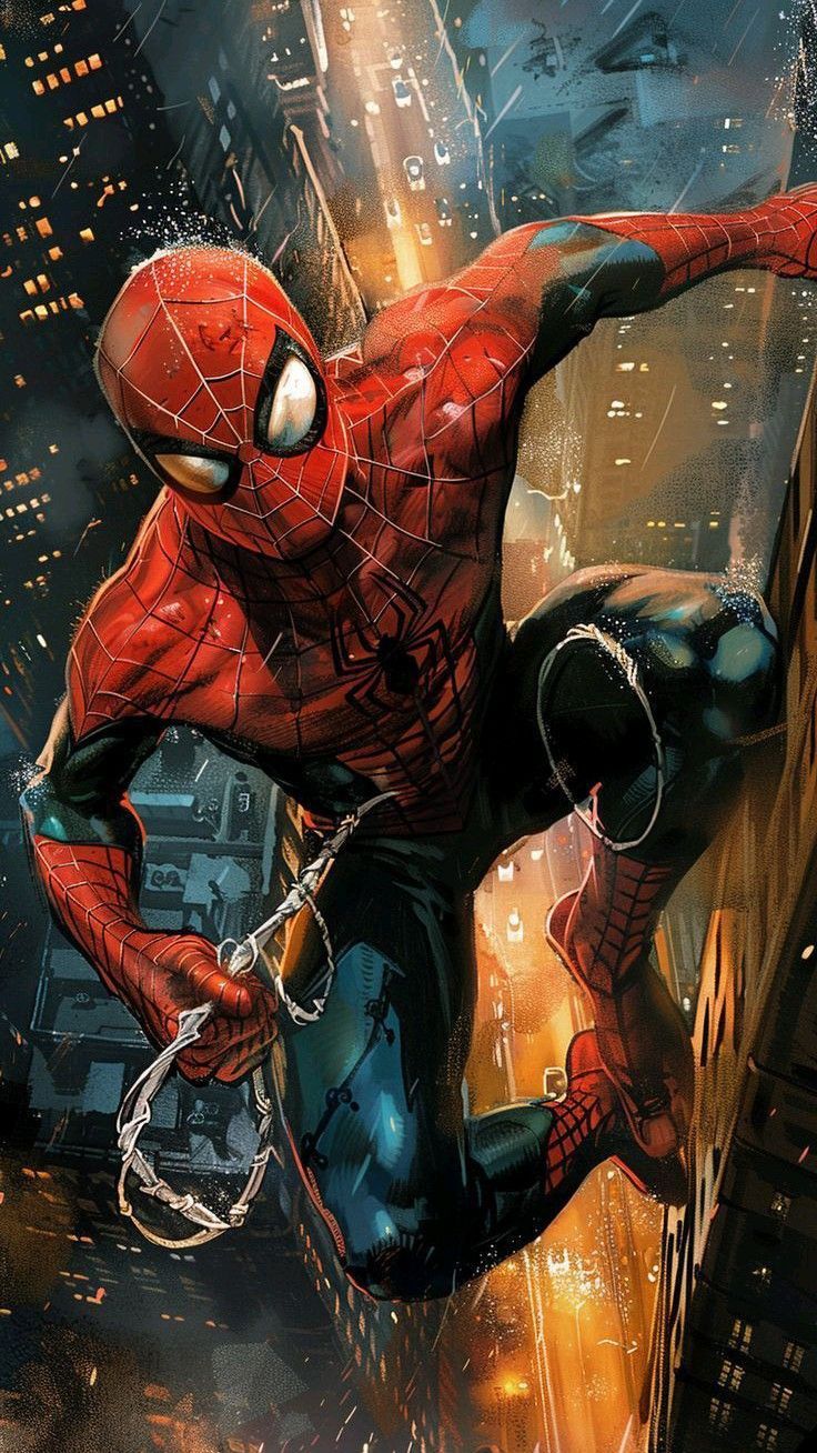 736x1308 Spider man comic art wallpaper. Alex ross spiderman wallpaper, Bermejo spiderman, Spiderman artwork