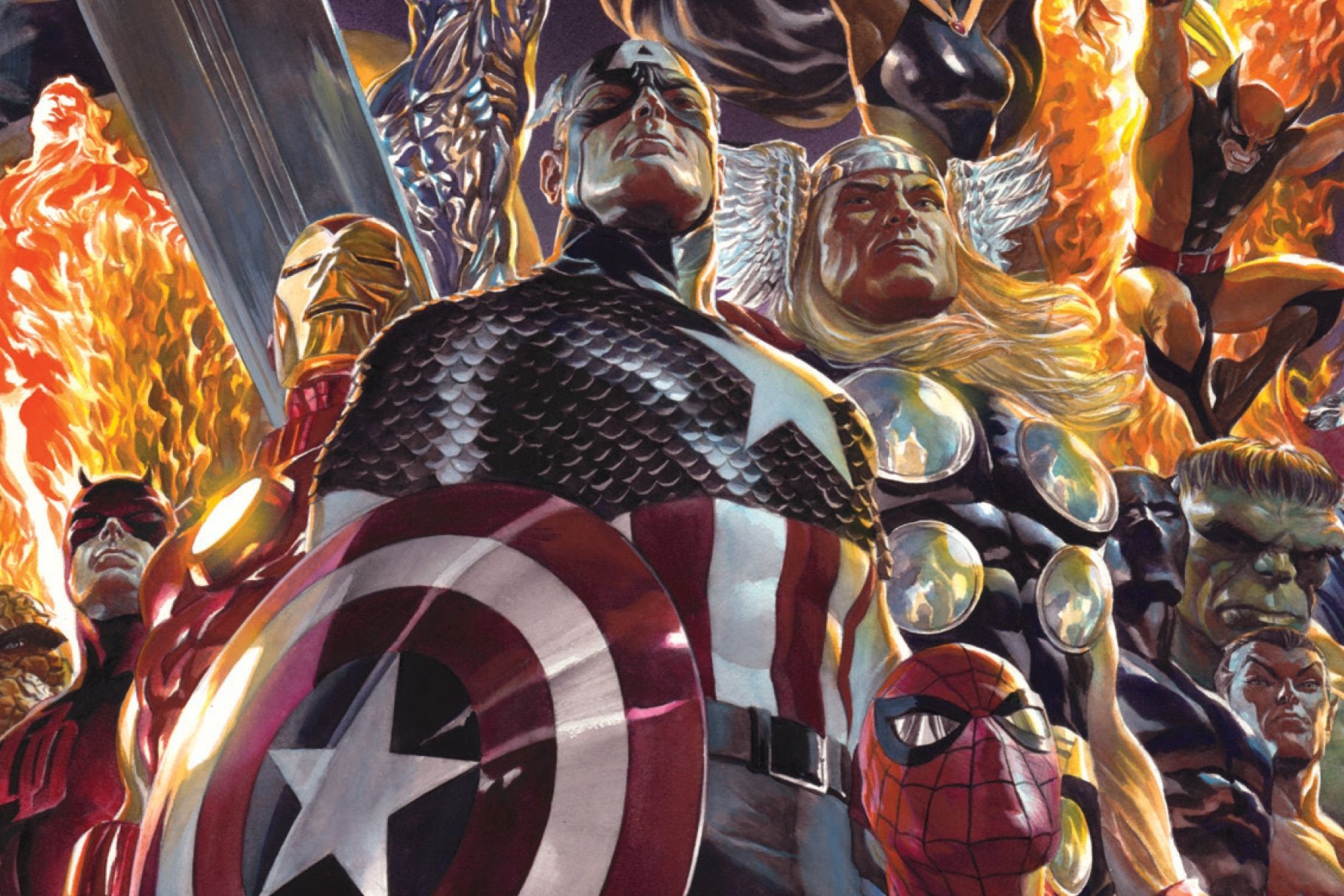 1825x1217 Marvel Dimensions: Alex Ross Sets New Marvel Comics Project