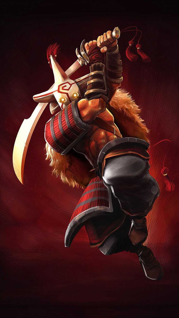 736x1308 Juggernaut Dota 2 Wallpaper