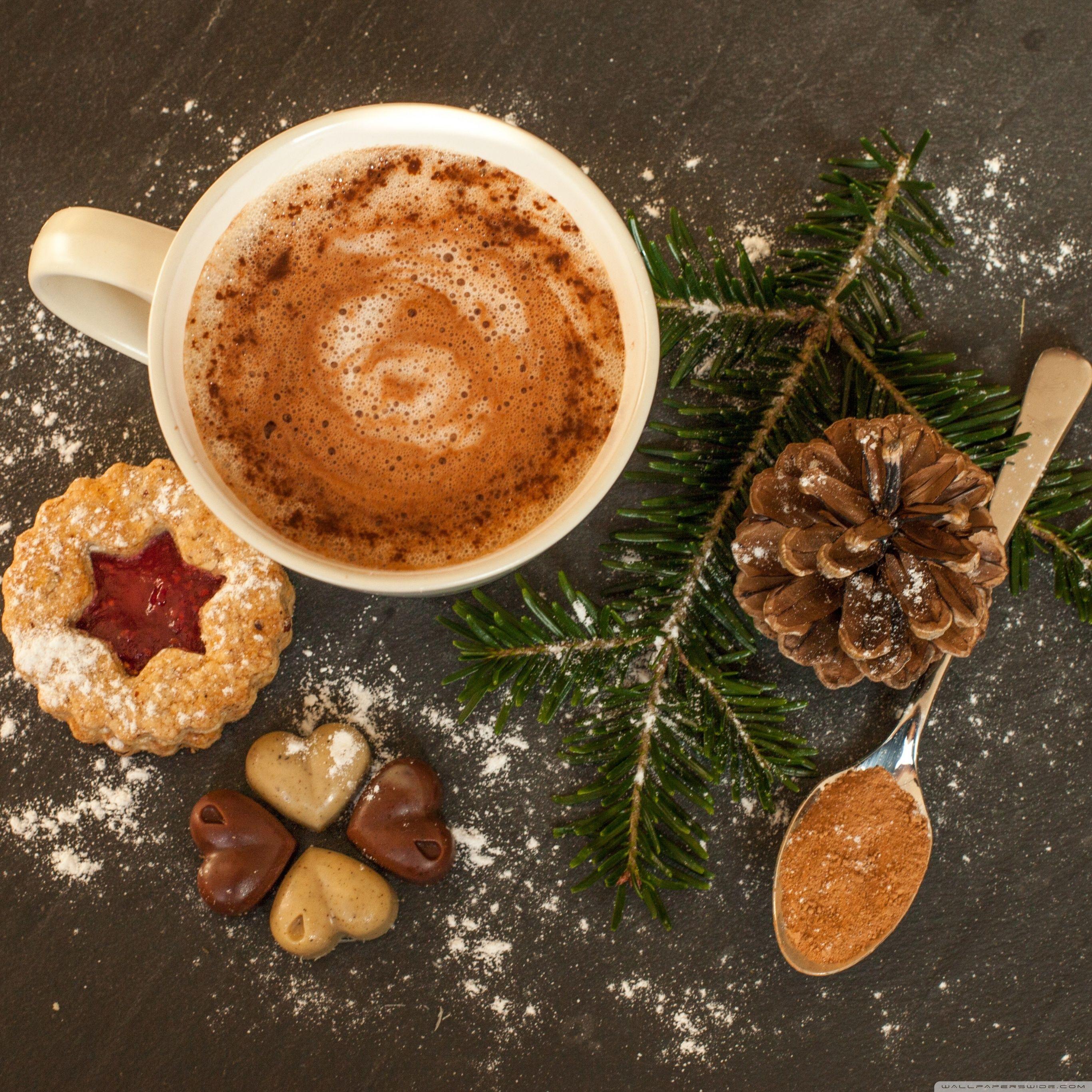 2732x2732 Christmas Hot Chocolate Ultra HD Desktop Background Wallpaper for 4K UHD TV : Widescreen & UltraWide Desktop & Laptop : Tablet