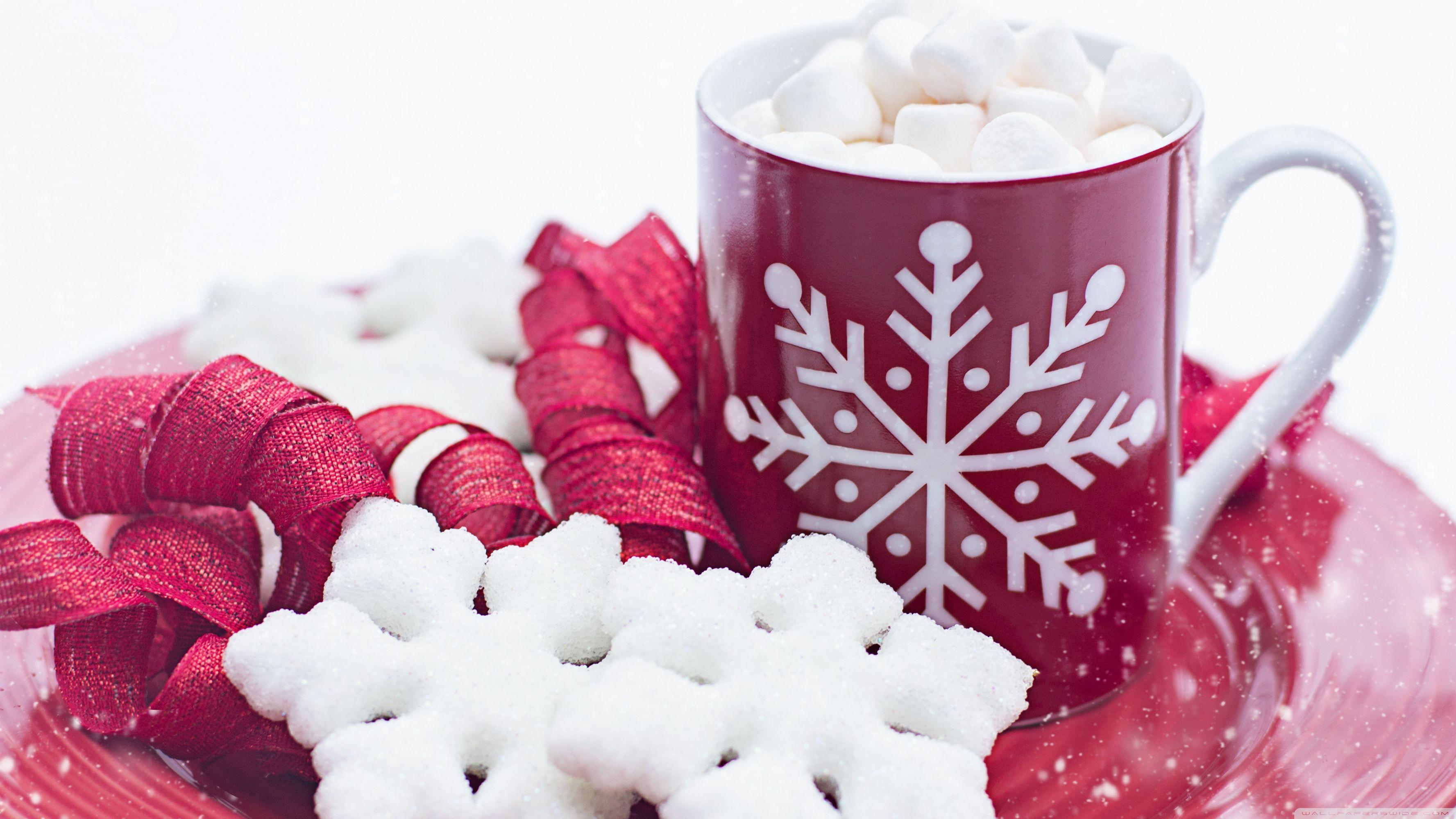 3554x1999 Christmas Hot Chocolate Mug, Winter Ultra HD Desktop Background Wallpaper for 4K UHD TV : Widescreen & UltraWide Desktop & Laptop : Tablet