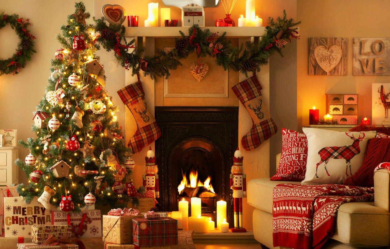 Christmas Interior Wallpapers - Top Free Christmas Interior Backgrounds ...