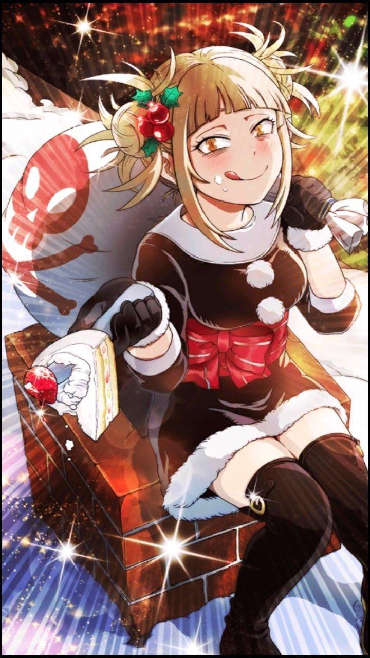 720x1280 My Hero Academia Christmas Wallpaper
