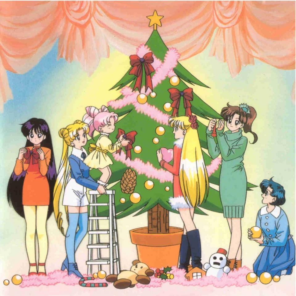 960x960 Sailor Moon Sailor Stars Xmas Wallpaper Free For PC