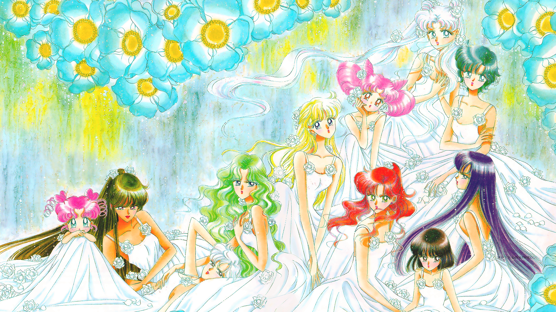 1920x1080 Sailor Moon Sailor Stars Moon Wallpaper