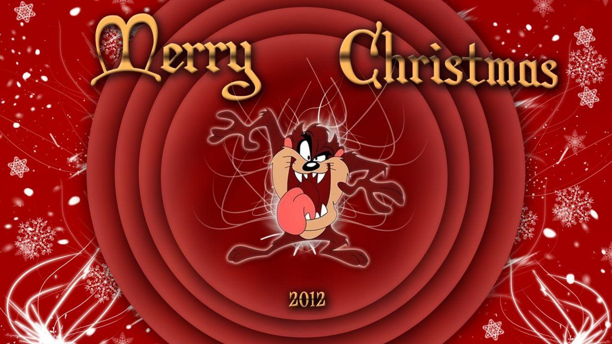 1244x700 Looney tunes christmas fd wallpaperx1080