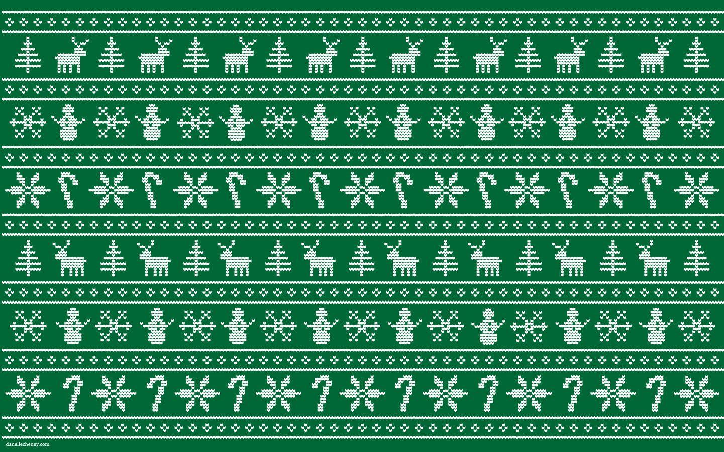 1441x901 Ugly Sweater Background Background for Free PowerPoint Templates