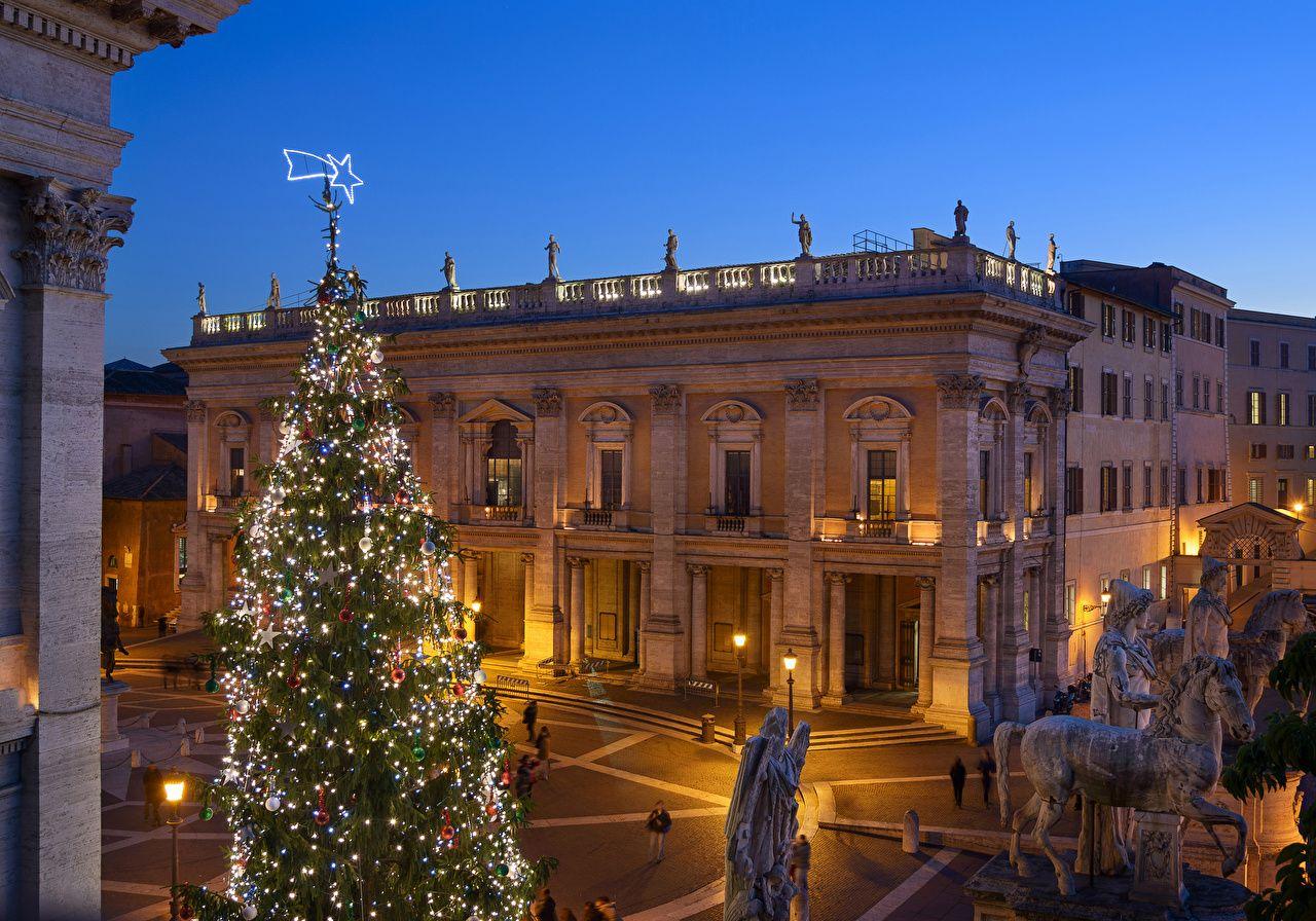 1280x896 Image Rome Italy Christmas Capitoline