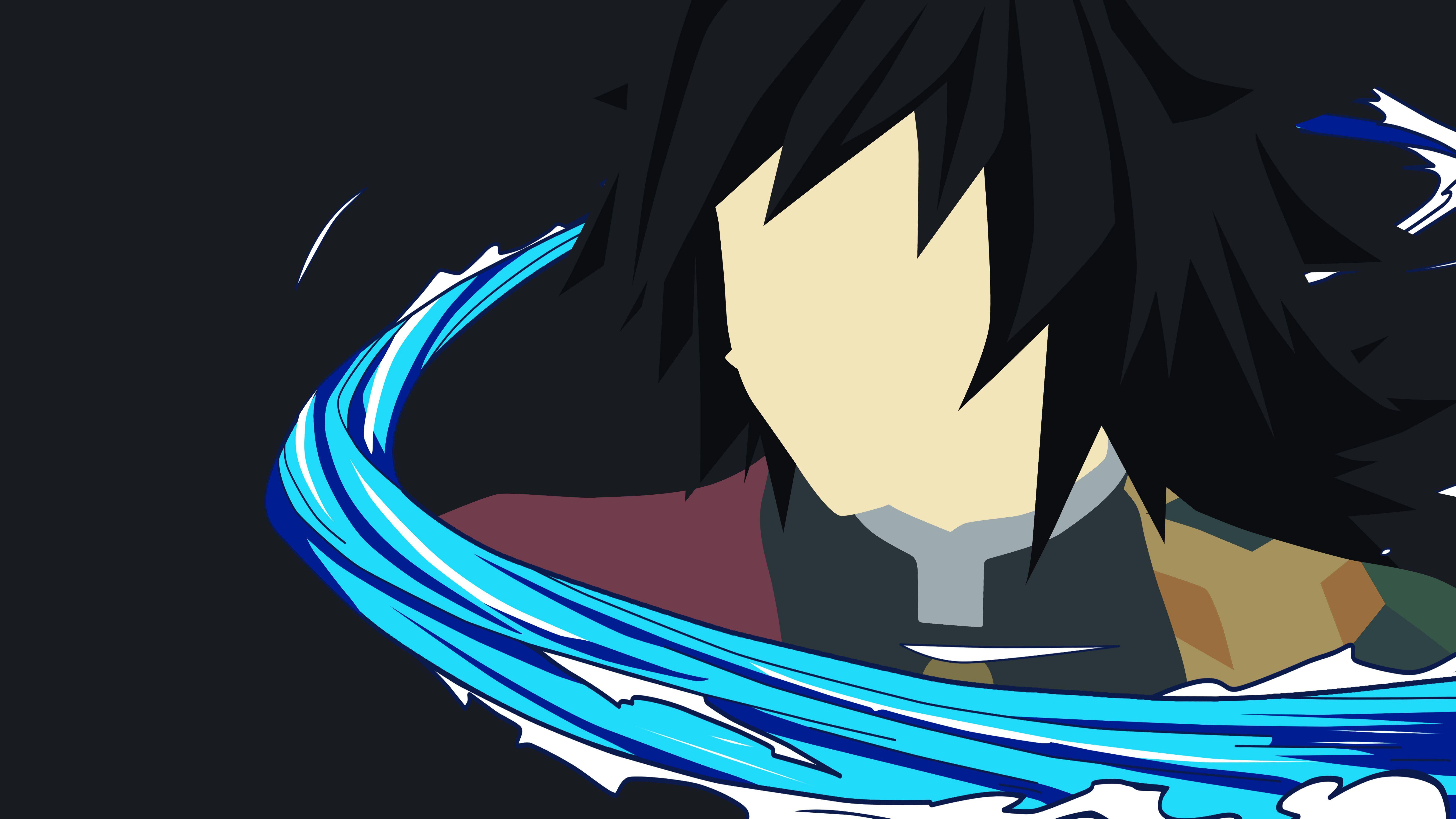 7680x4320 Demon Slayer Kimetsu No Yaiba Minimalist Wallpaper