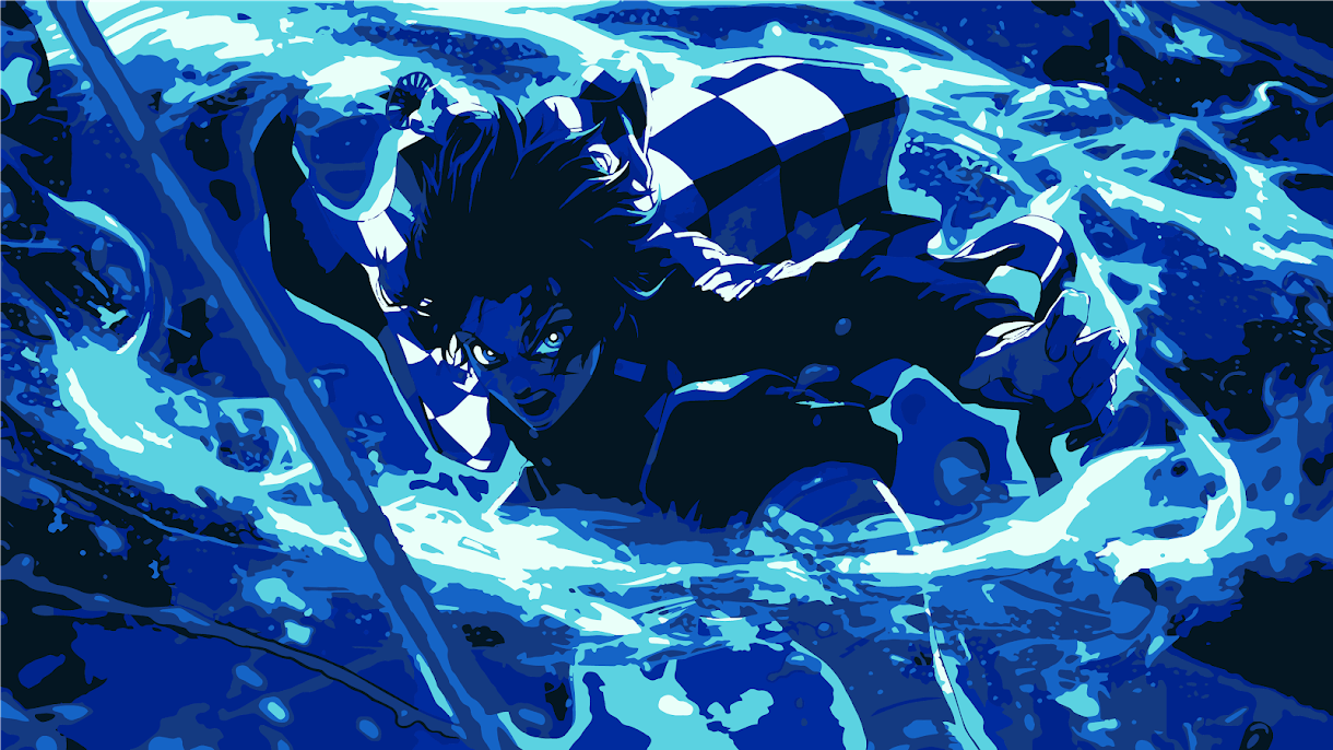 1220x686 WALLPAPER HD 4K KIMETSU NO YAIBA .