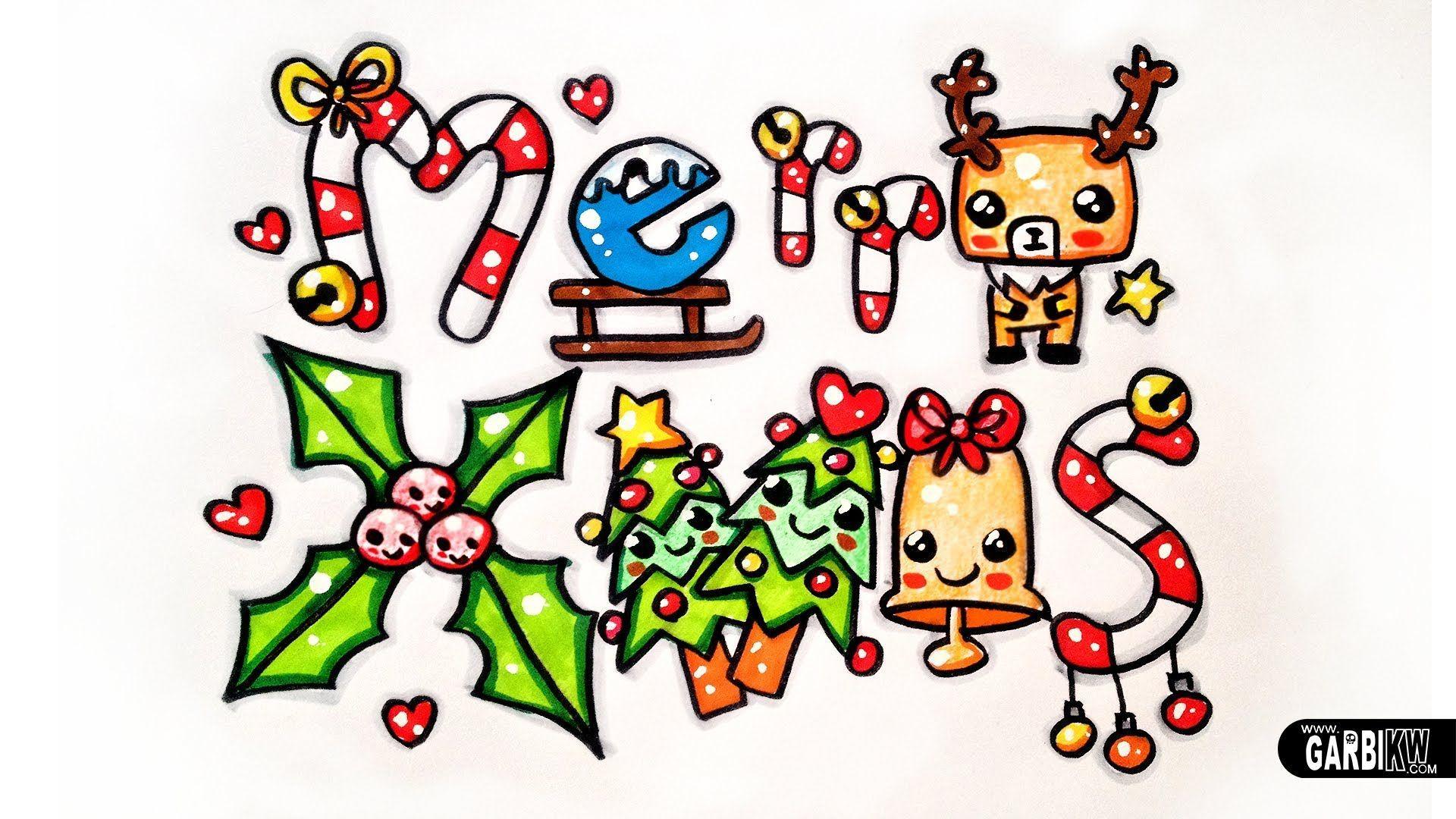 20+ Cute Christmas Drawing Ideas