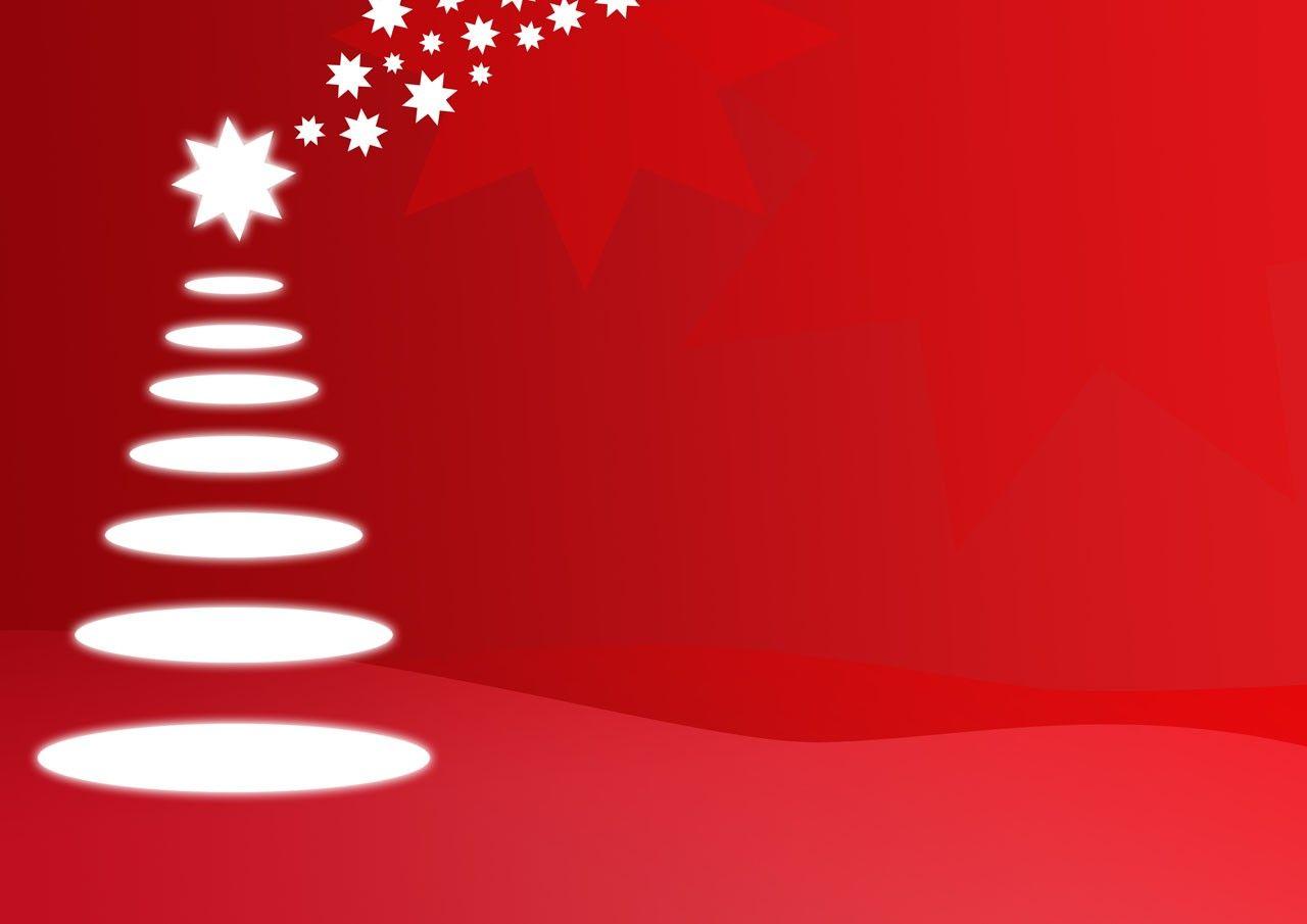 1280x905 Digital Christmas Tree Decoration Wallpaper