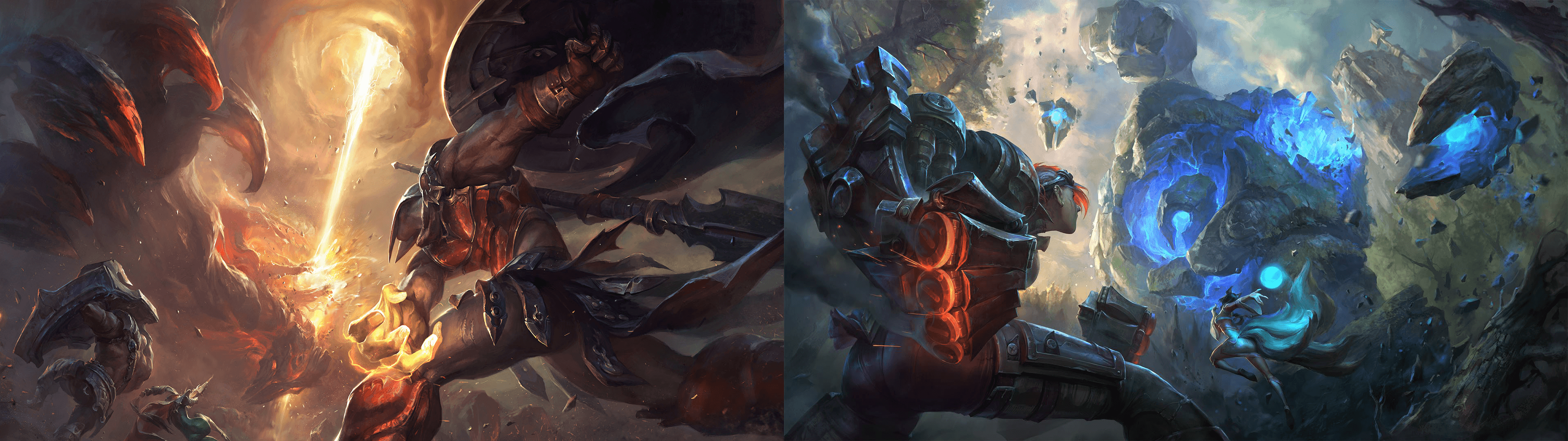 League Of Legends Dual Screen Wallpapers Top Free League Of Images, Photos, Reviews