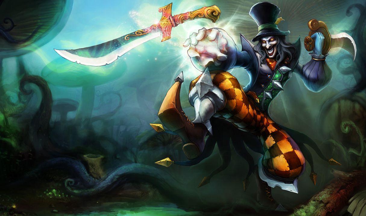 1215x717 NERFPLZ.LOL Shaco Wallpaper (Chinese + American)