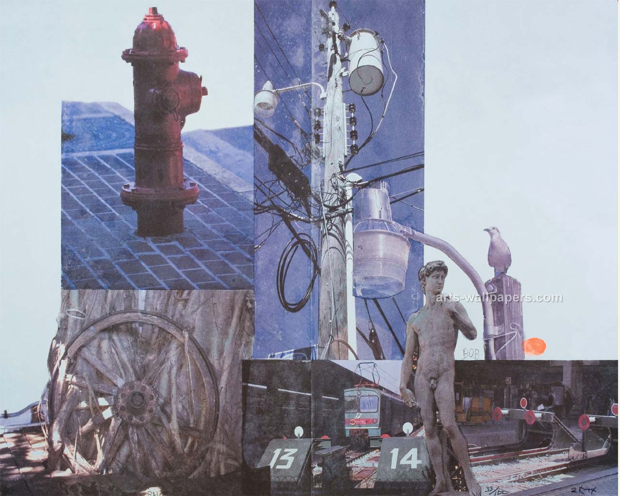 1280x1024 Robert Rauschenberg Wallpaper