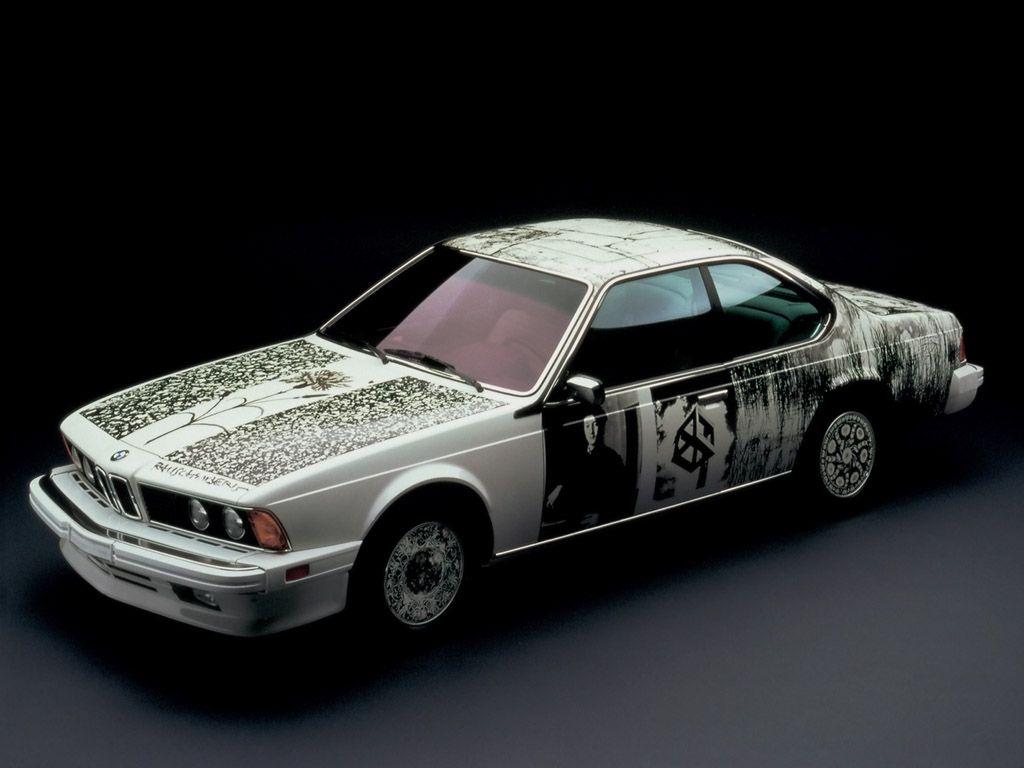 1024x768 BMW 635 CSi Art Car