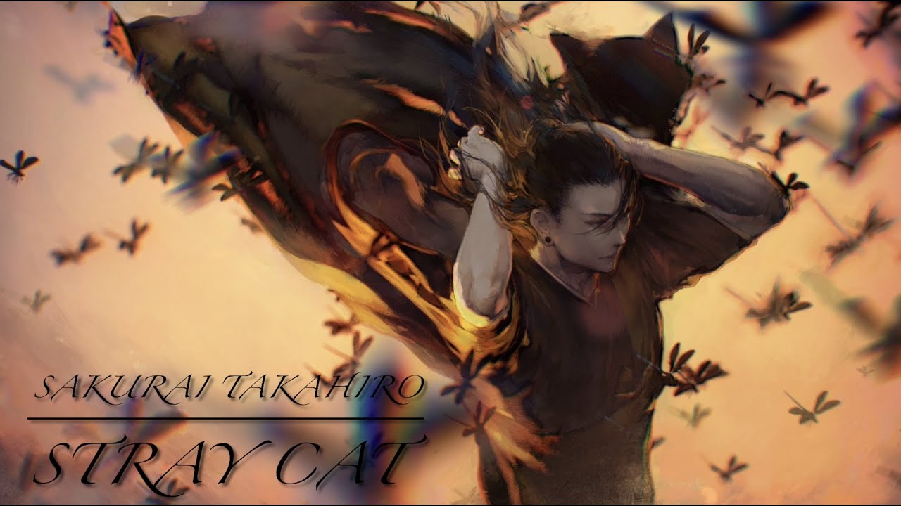 1280x720 Sakurai Takahiro: Stray Cat (Suguru Geto from Jujutsu Kaisen)