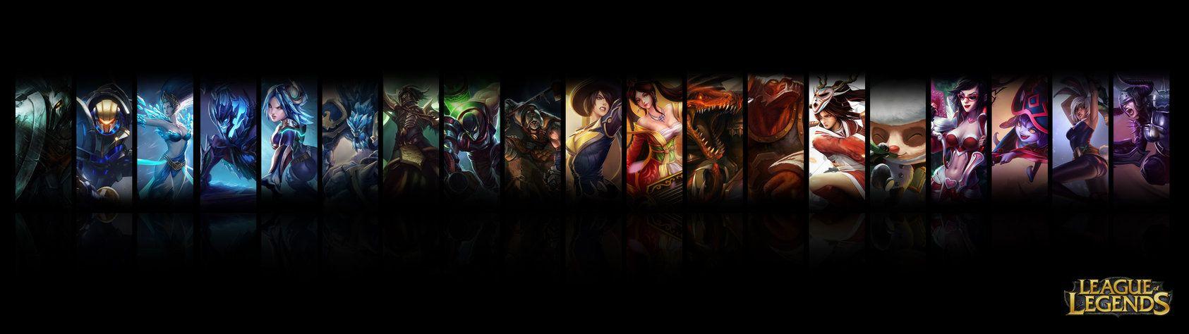 League Of Legends Dual Screen Wallpapers Top Free League