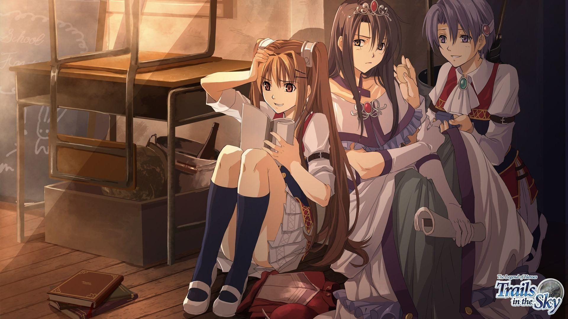 1920x1080 anime, Anime girls, The Legend of Heroes: Trails in the Sky Wallpaper HD / Desktop and Mobile Background