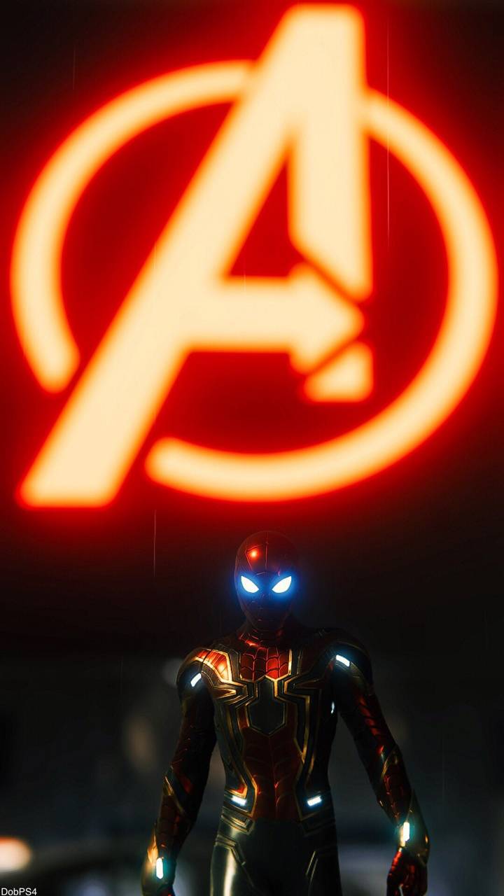 720x1280 MCU Iron Spider Suit wallpaper