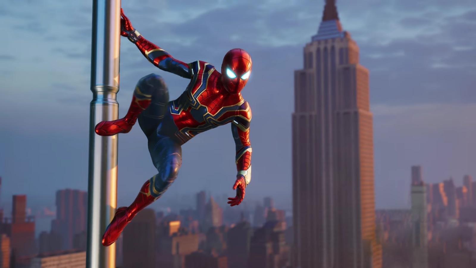 1600x900 Spider Man Iron Spider Suit