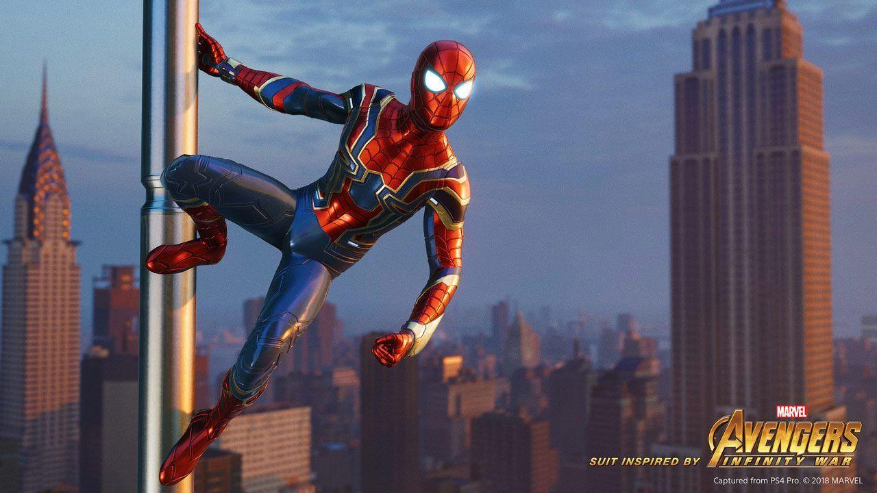 Bộ đồ Iron Spider 1280x720 Lấy cảm hứng từ Marvel https://wallpaperaccess.com/full/4807415.jpg