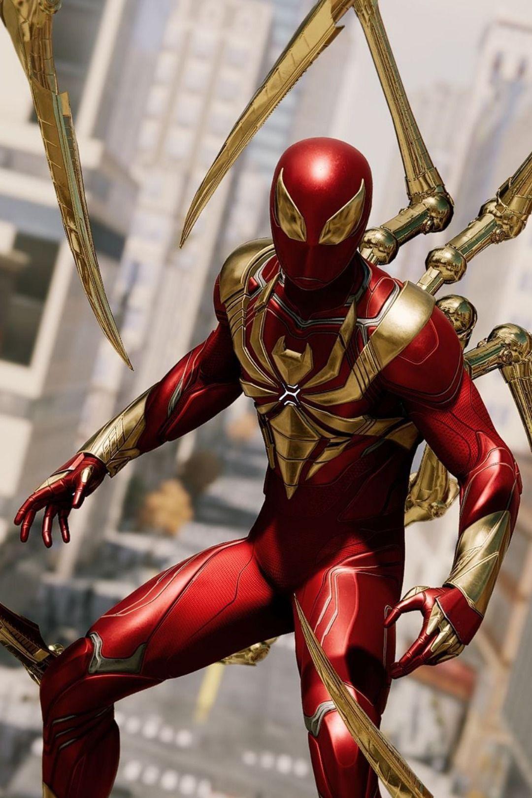 1080x1620 Bộ đồ người nhện bằng sắt cực ngầu.  Áp phích siêu anh hùng Marvel, Bộ đồ người nhện sắt, Người nhện https://wallpaperaccess.com/full/4807424.jpg
