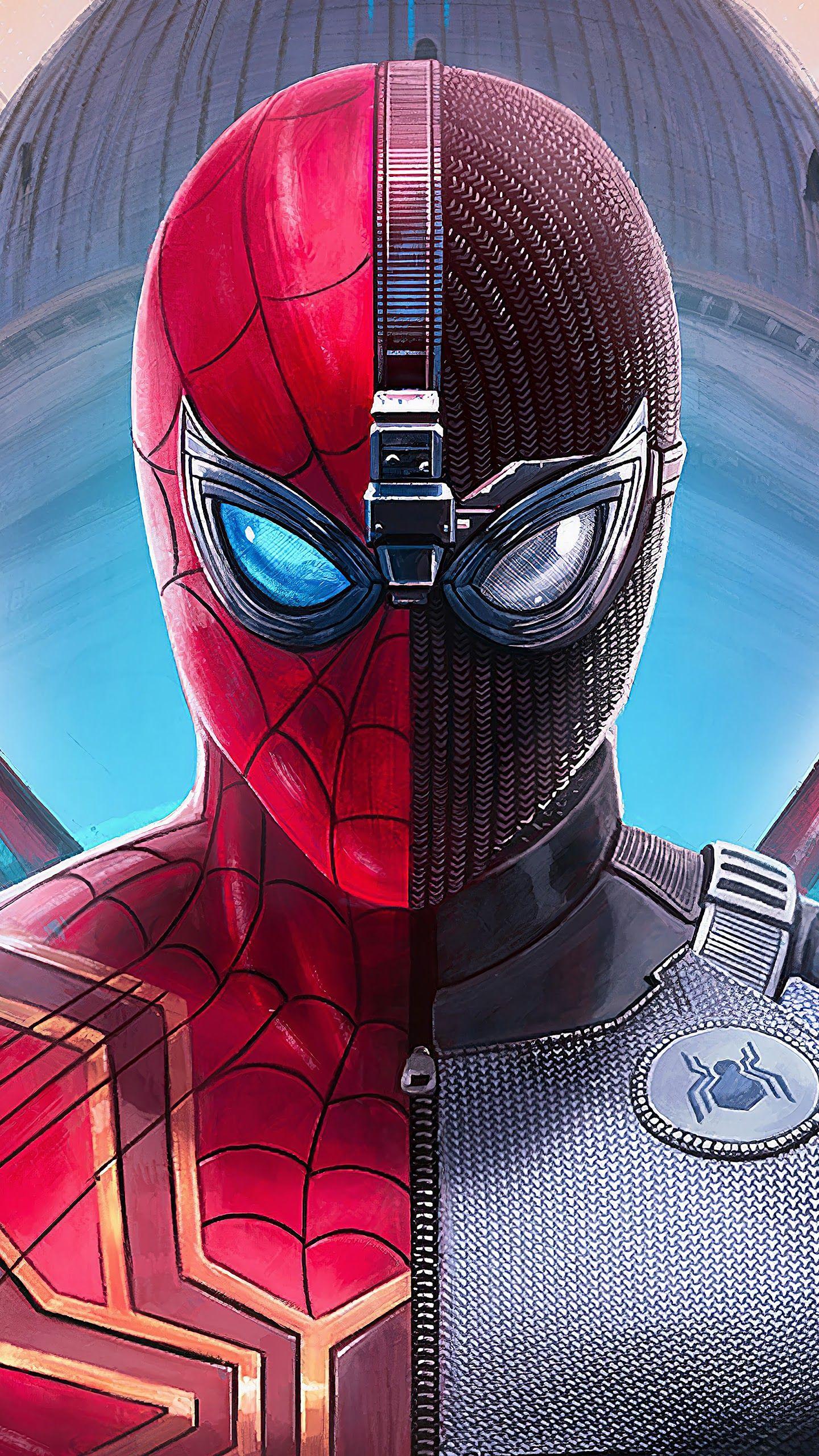 1440x2560 Spider Man Far From Home, Iron Spider, Bộ đồ tàng hình, Hình nền Spiderman Far From Home 1440x2560 Tải xuống Hình nền HD Hình nền https://wallpaperaccess.com/full/4807432.jpg