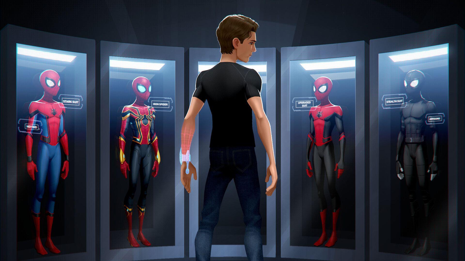 1920x1080 The Next Spider Iron Man, HD Superheroes, 4k Wallpaper, Image, Background, Photo and Picture